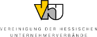 Logo: Vereinigung der hessischen Unternehmerverbände. Externer Link zur Vereinigung der hessischen Unternehmerverbände